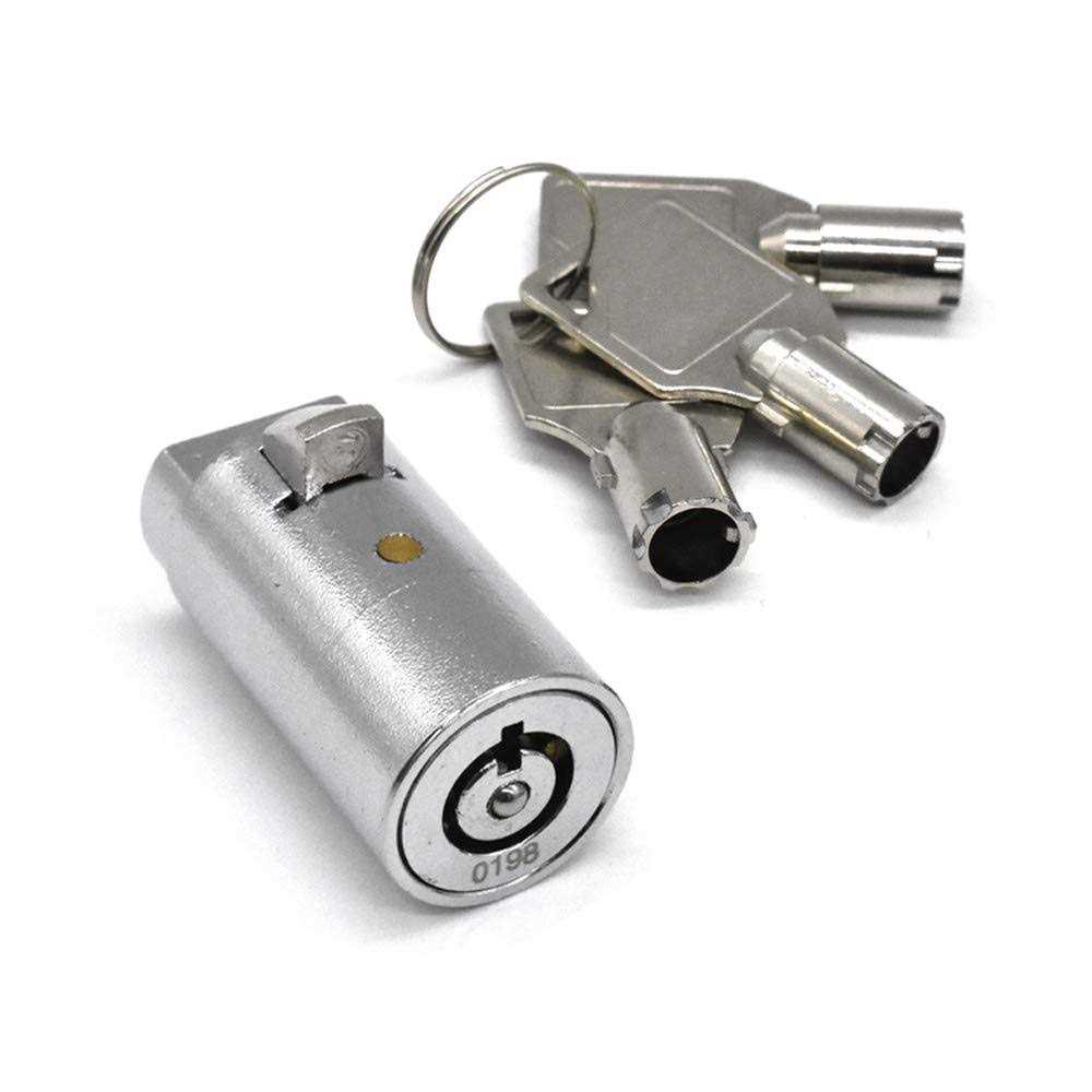 NIANNIAN 2pcs Cabinet Cam Lock Keyed Alike Tool Box Locks 5/8 Cylinder for Truck Pickup Tool Box Vending Machine Drawer Tool Box Mailbox Atm Locks - Inhomebuy