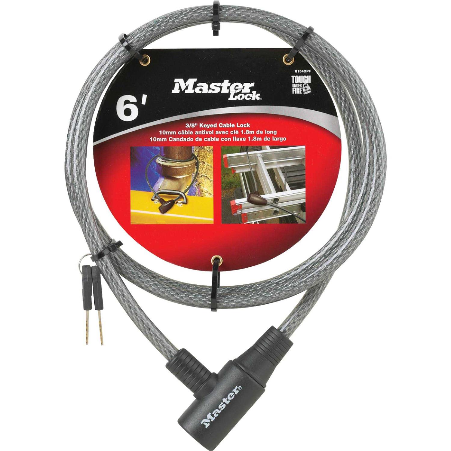 Master Lock 8143D Combination Cable Lock - Inhomebuy