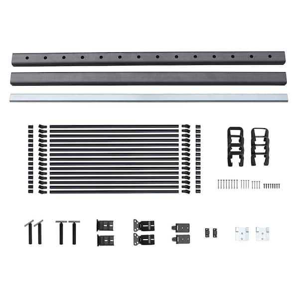 NewTechWood Ultrashield Hemispheres 36 in. x 3 in. x 6 ft Composite Railing Kit - Inhomebuy
