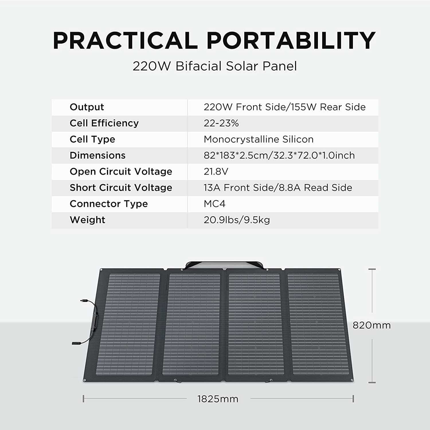 EcoFlow 160W Solar Panel - Inhomebuy