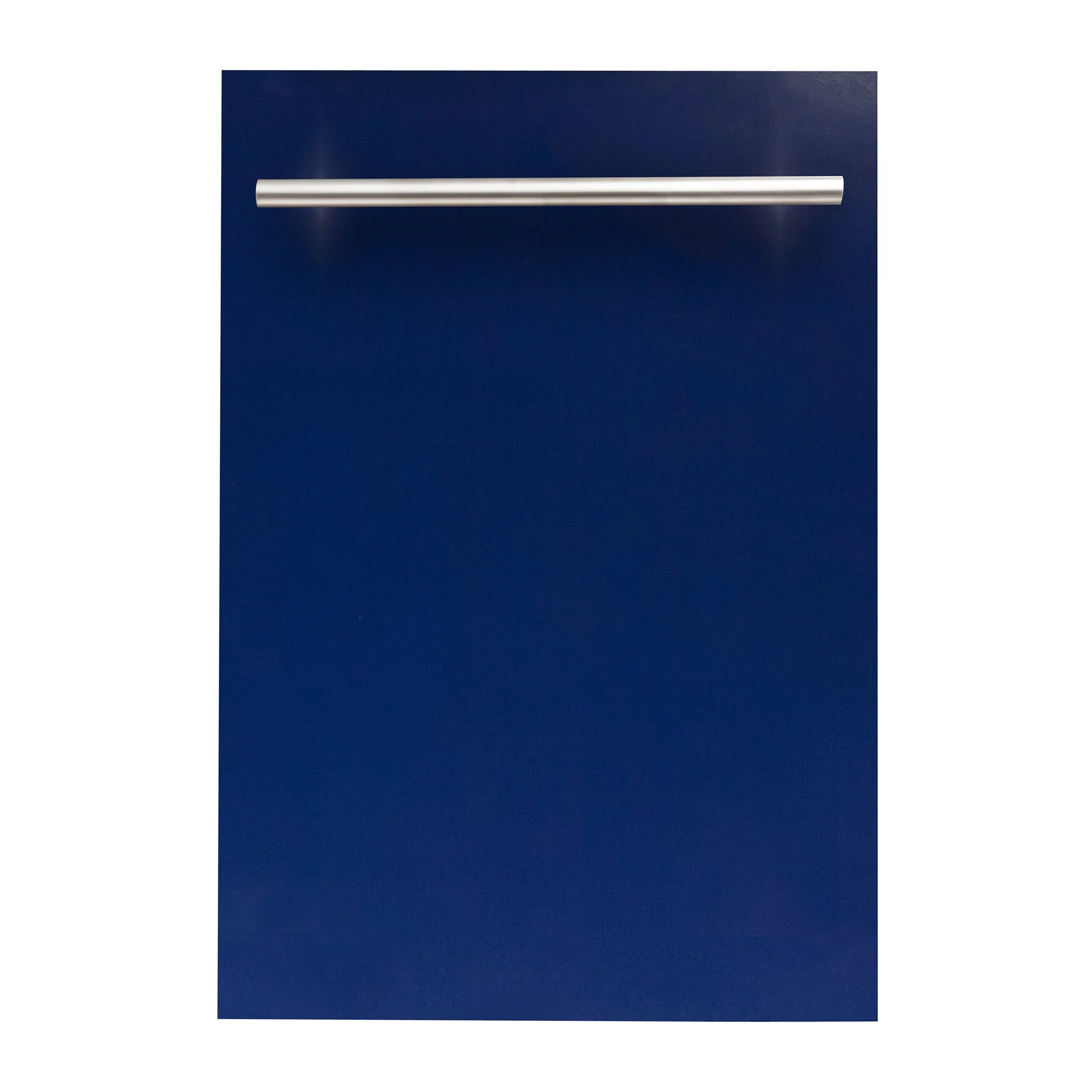 ZLINE 18 in. Top Control Dishwasher in Blue Gloss Stainless Steel with Modern Style Handle, DW-BG-H-18 - Inhomebuy