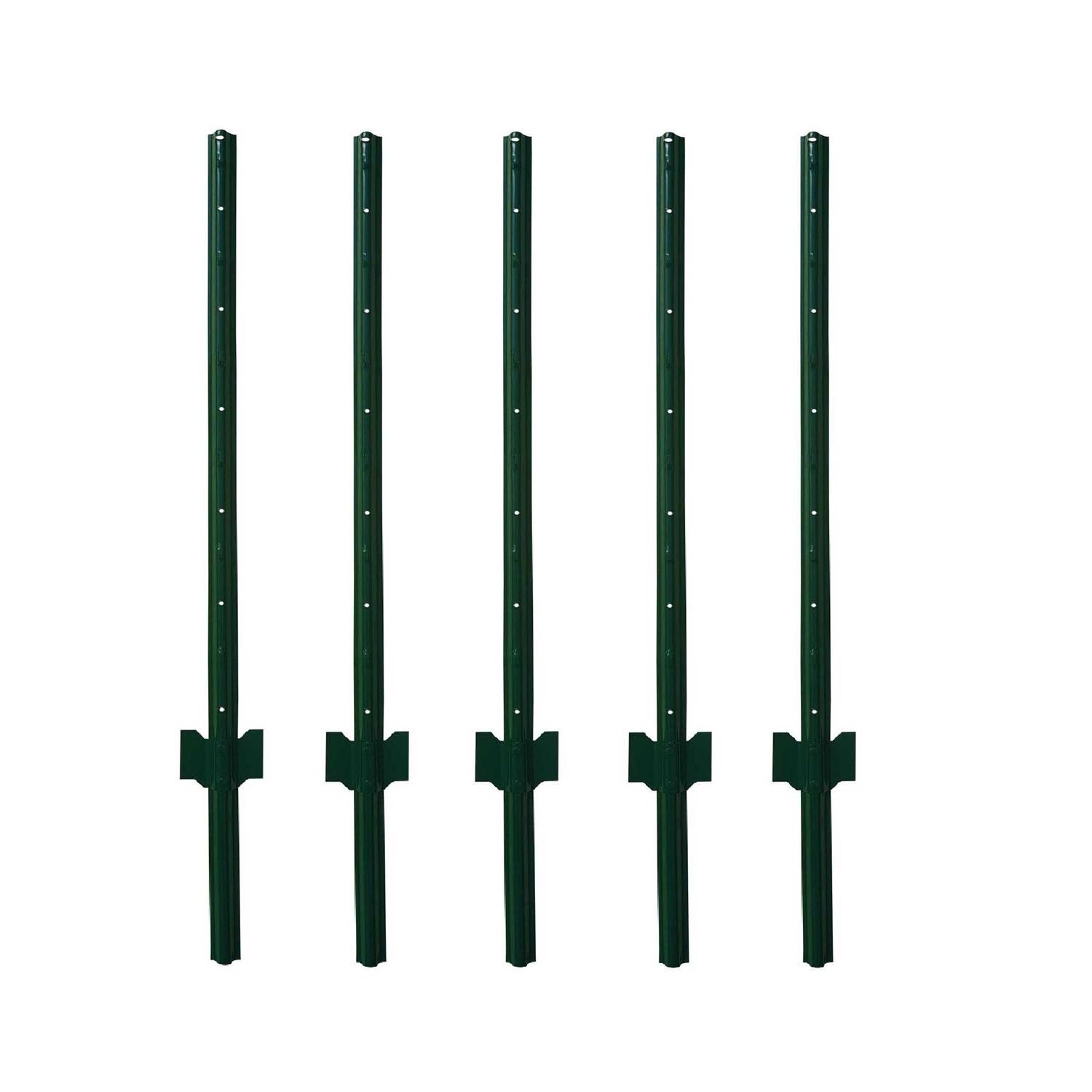 MTB Sturdy Duty Fence Post U Post 5 Feet - Inhomebuy