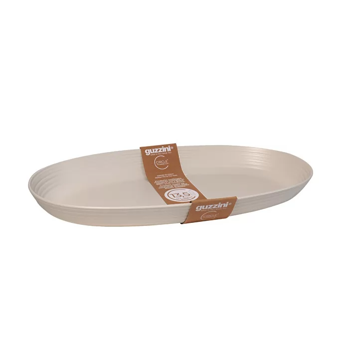 Serving Tray 'Tierra' White Milk - Inhomebuy