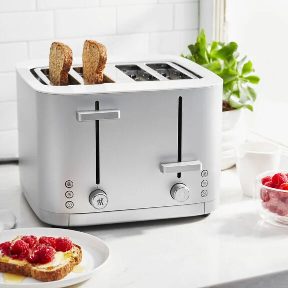 ZWILLING Enfinigy 4-Slot Toaster in Silver - Inhomebuy