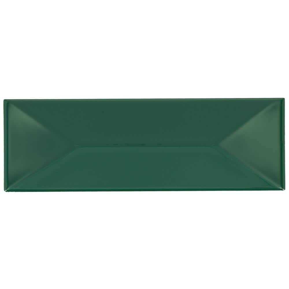 Daltile LuxeCraft Glossy 4-1/4 in. x 12-7/8 in. Glazed Ceramic Wave Crest Wall Tile - Inhomebuy