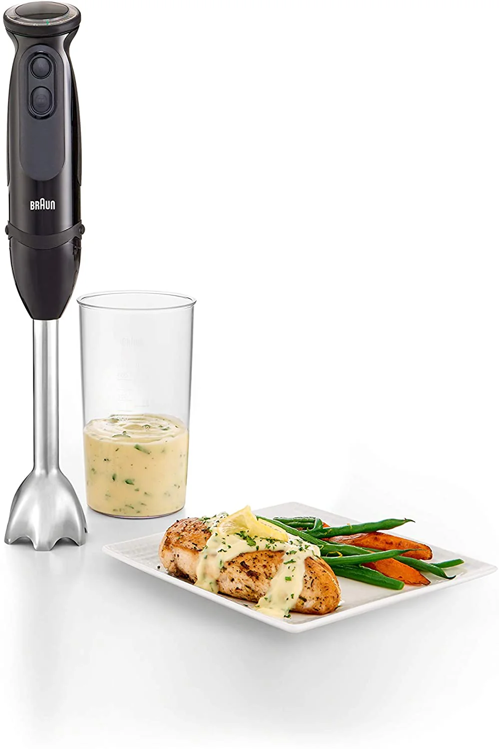 Braun MultiQuick 5 Vario Hand Blender: 400W, 21 speeds, black | MQ5000 - Inhomebuy