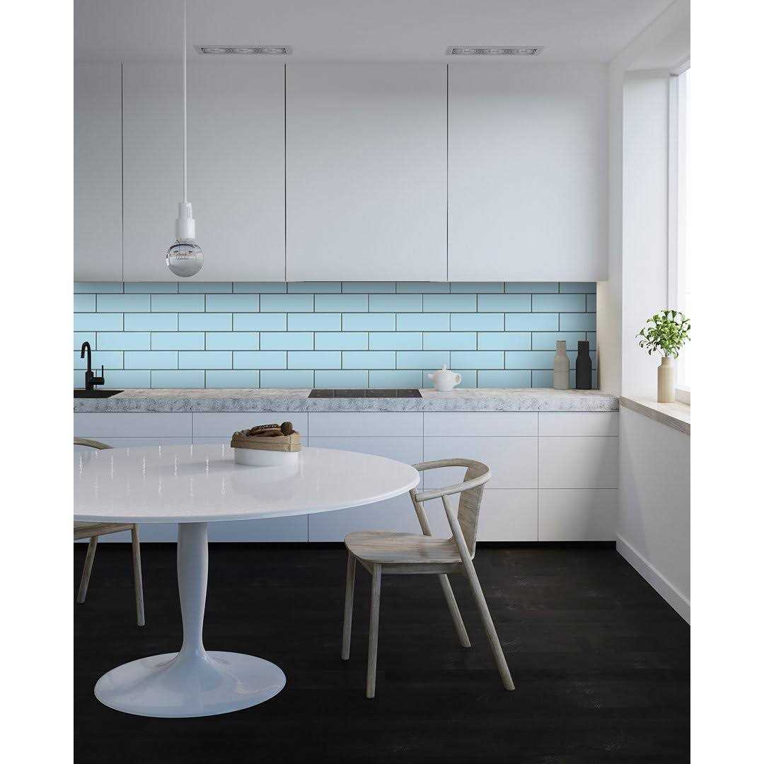 WS Tiles Peel & Stick Ivory 3 in. x 6 in. Individual Glass Subway Wall Tile WST-PS-21C4 - Inhomebuy