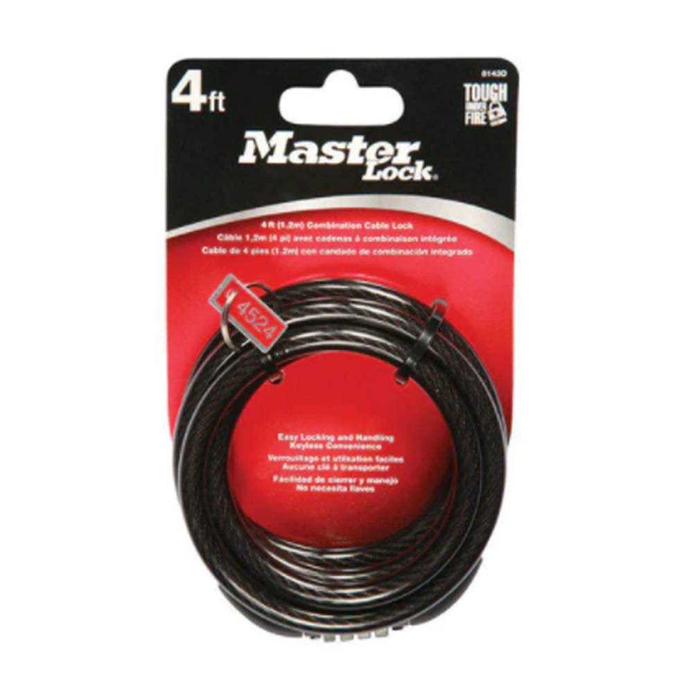 Master Lock 8114D Combination Cable Lock - Inhomebuy