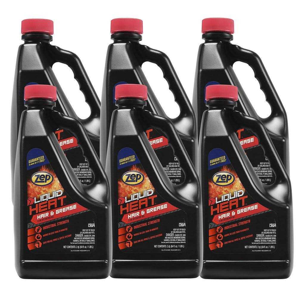 Zep Liquid Heat Drain Opener Gel - Inhomebuy
