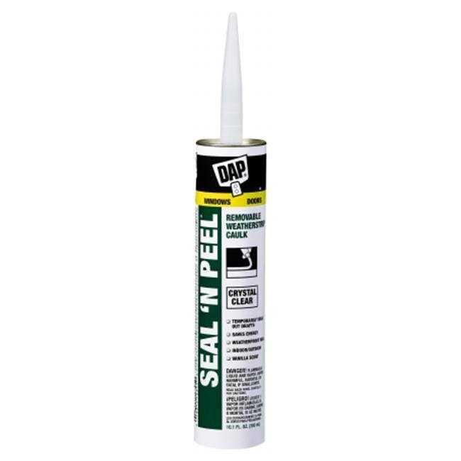 Dap Seal ‘N Peel Removable Caulk - Inhomebuy