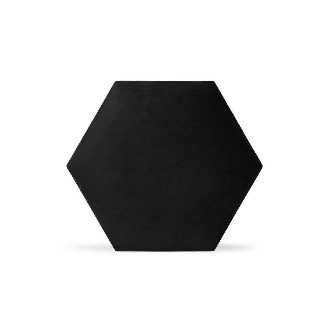 WALL!SUPPLY Luxury Velvet Textile Hexagon - Inhomebuy
