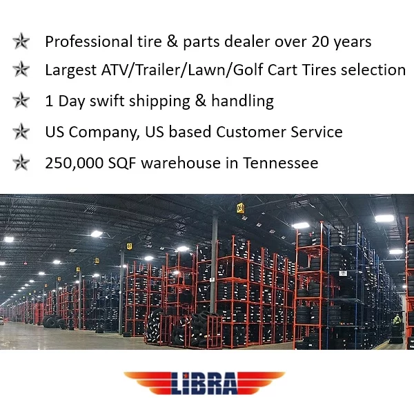 Set 4 WANDA Zero-Turn Lawn Mower Turf Tires 11x4-5 Front & 20x8-10 Rear /4PR -13204/13039 - Inhomebuy