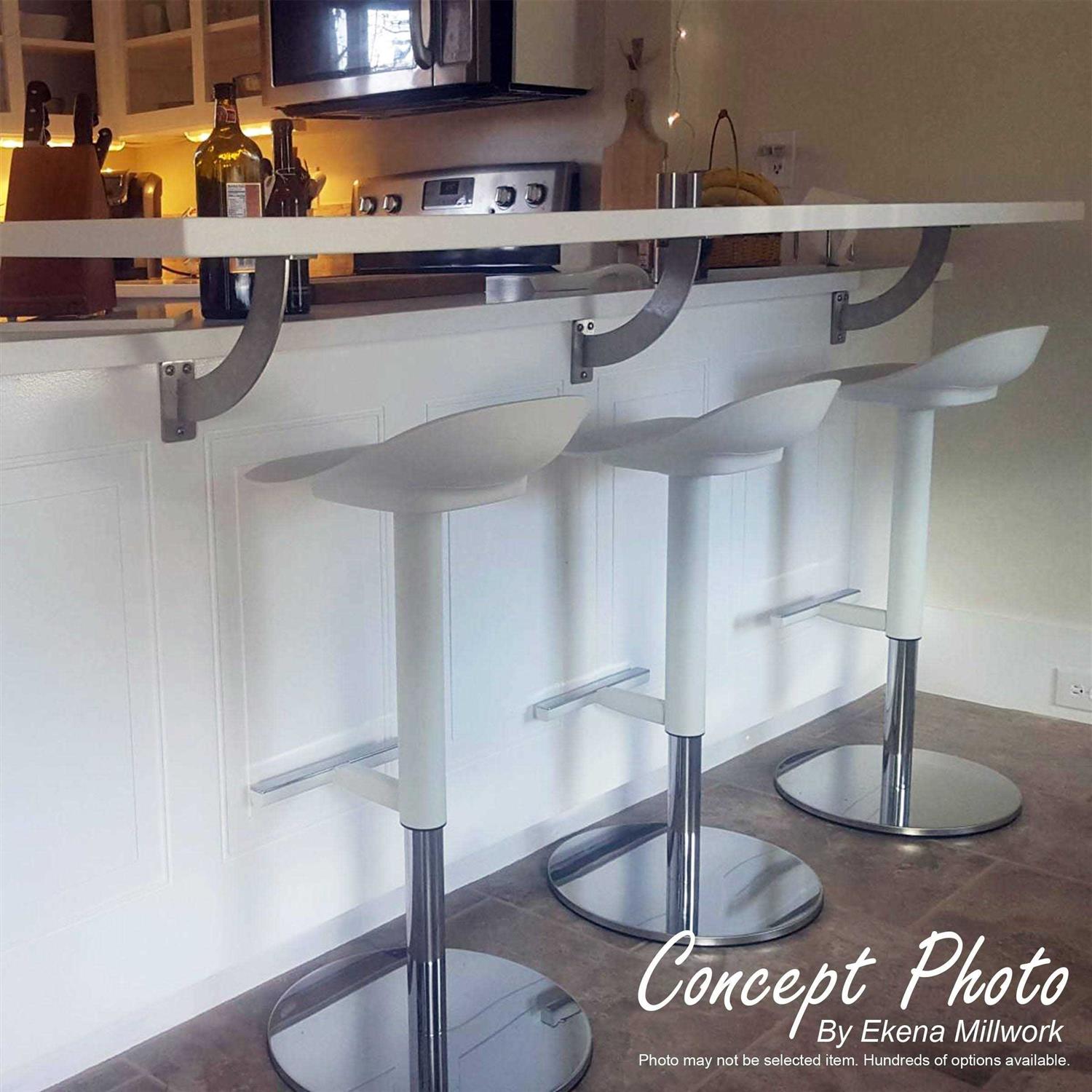 Ekena Millwork 3W x 6D x 6H Morris Steel Bracket - Inhomebuy