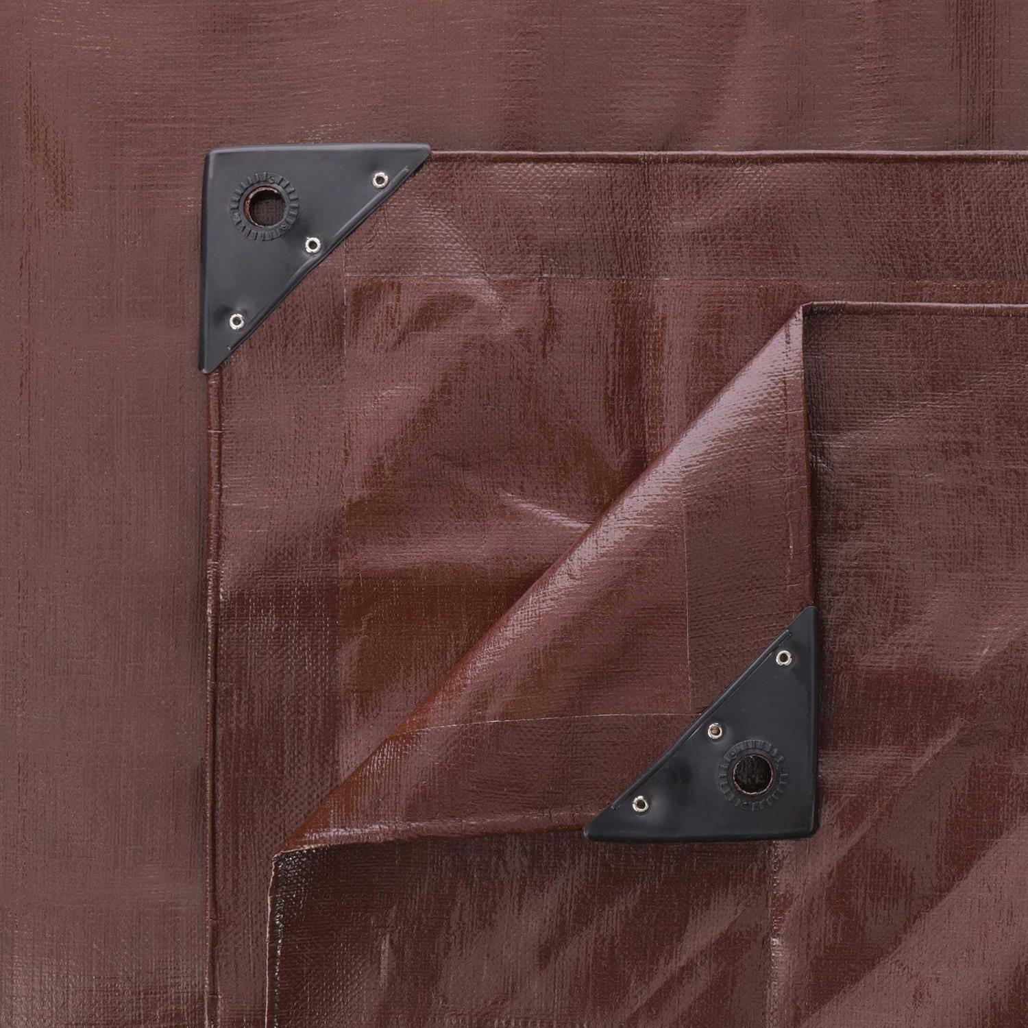 Outdoors Super Heavy Duty Poly Tarp Cover Thick 16 mil - Inhomebuy