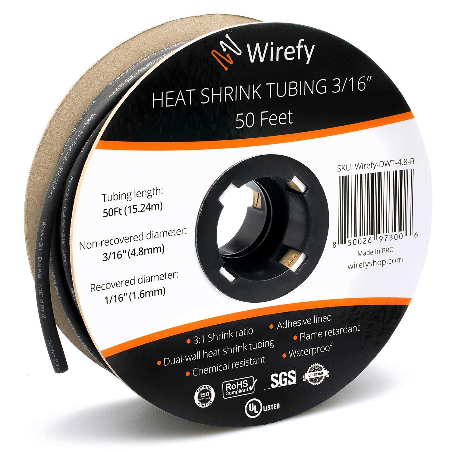 Wirefy Heat Shrink Tubing 3:1 Ratio - Inhomebuy