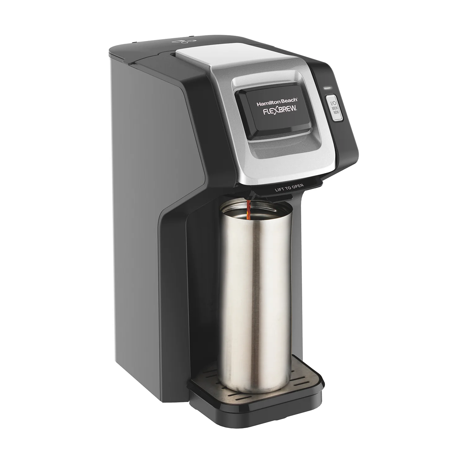 Hamilton Beach Coffee Maker: single serve, black | 49974C - Inhomebuy