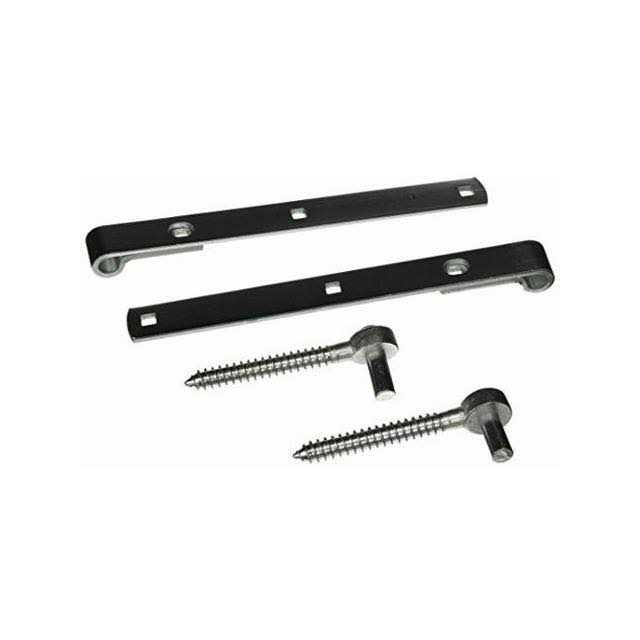 National Hardware Screw Hook Strap Hinge N129-726 - Inhomebuy