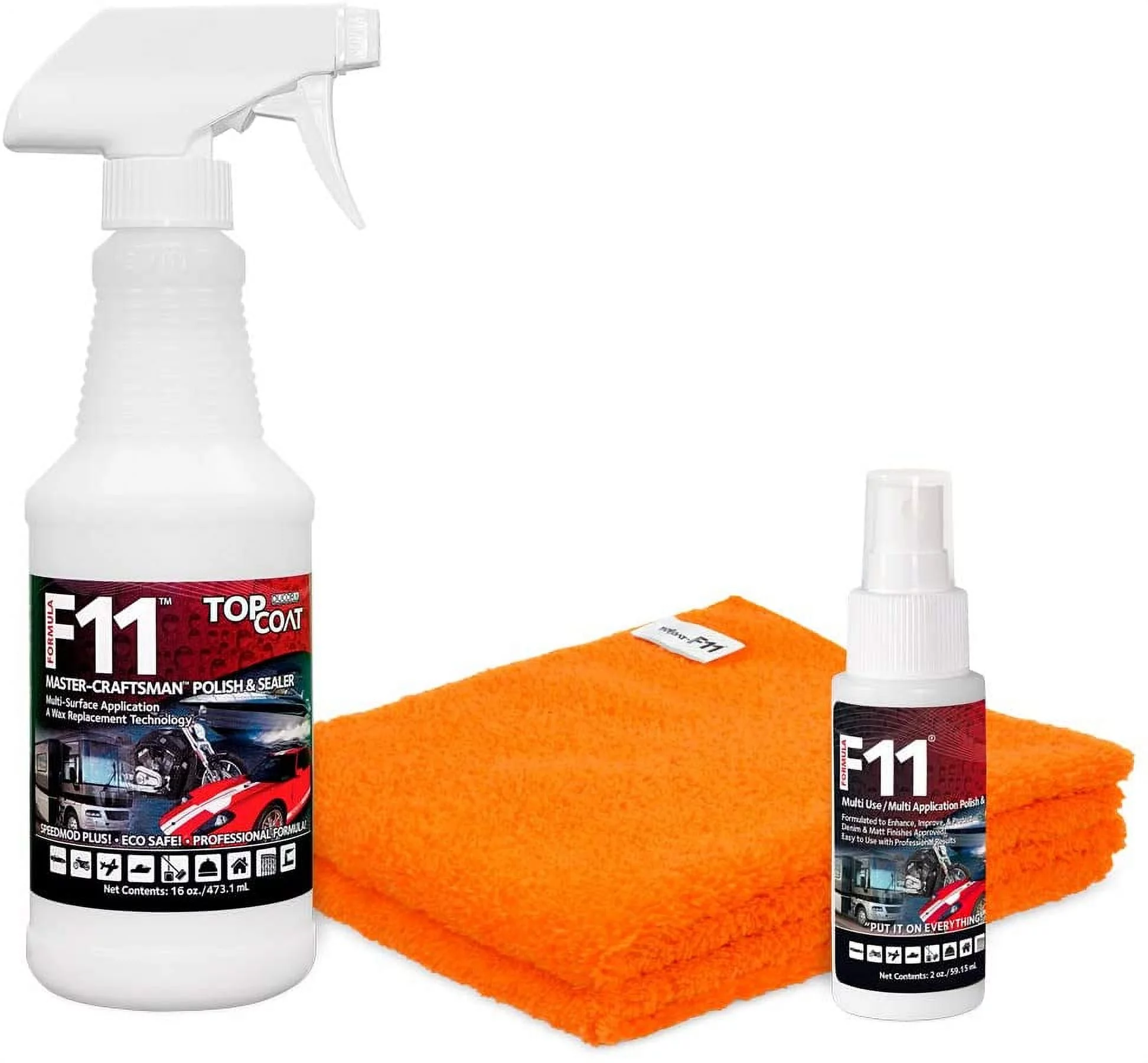 TopCoat F11 Master-Craftsman Polish, Cleaner & Sealer Spray - Inhomebuy