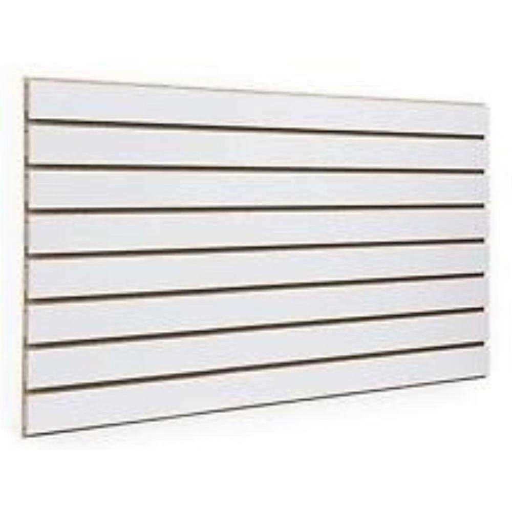 Only Hangers 24 in. H x 48 in. L Black Slatwall Panels - Inhomebuy