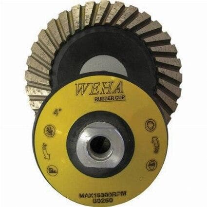 Rubber Diamond Cup Wheel - Inhomebuy