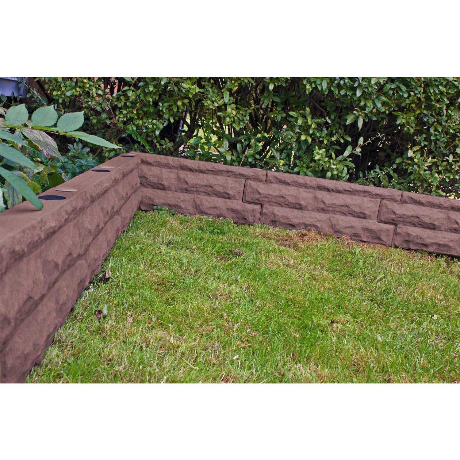 Good Ideas Garden Wizard 2 ft Landscape Border Wall - Inhomebuy