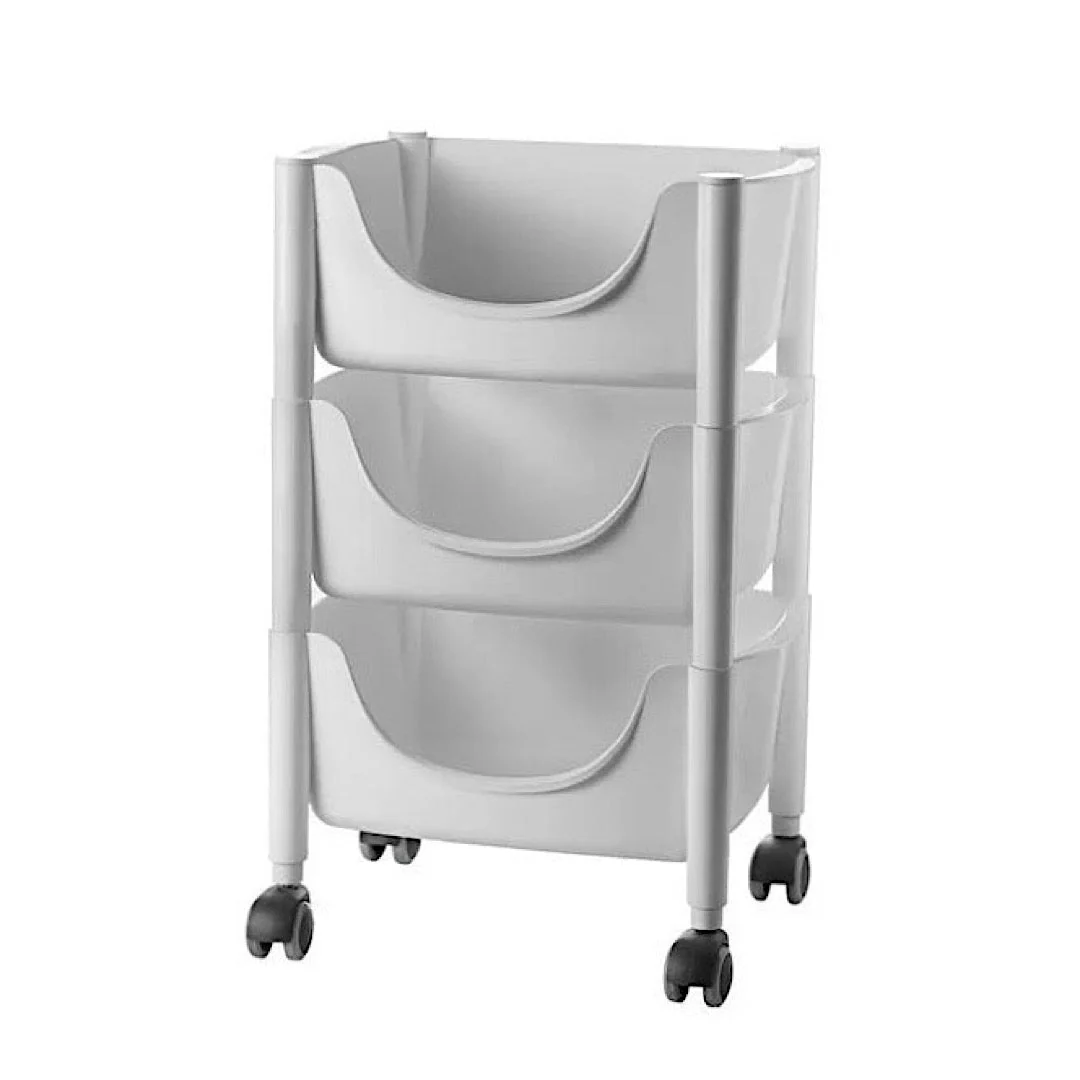 Hold&Roll Trolley Matt Grey - Inhomebuy