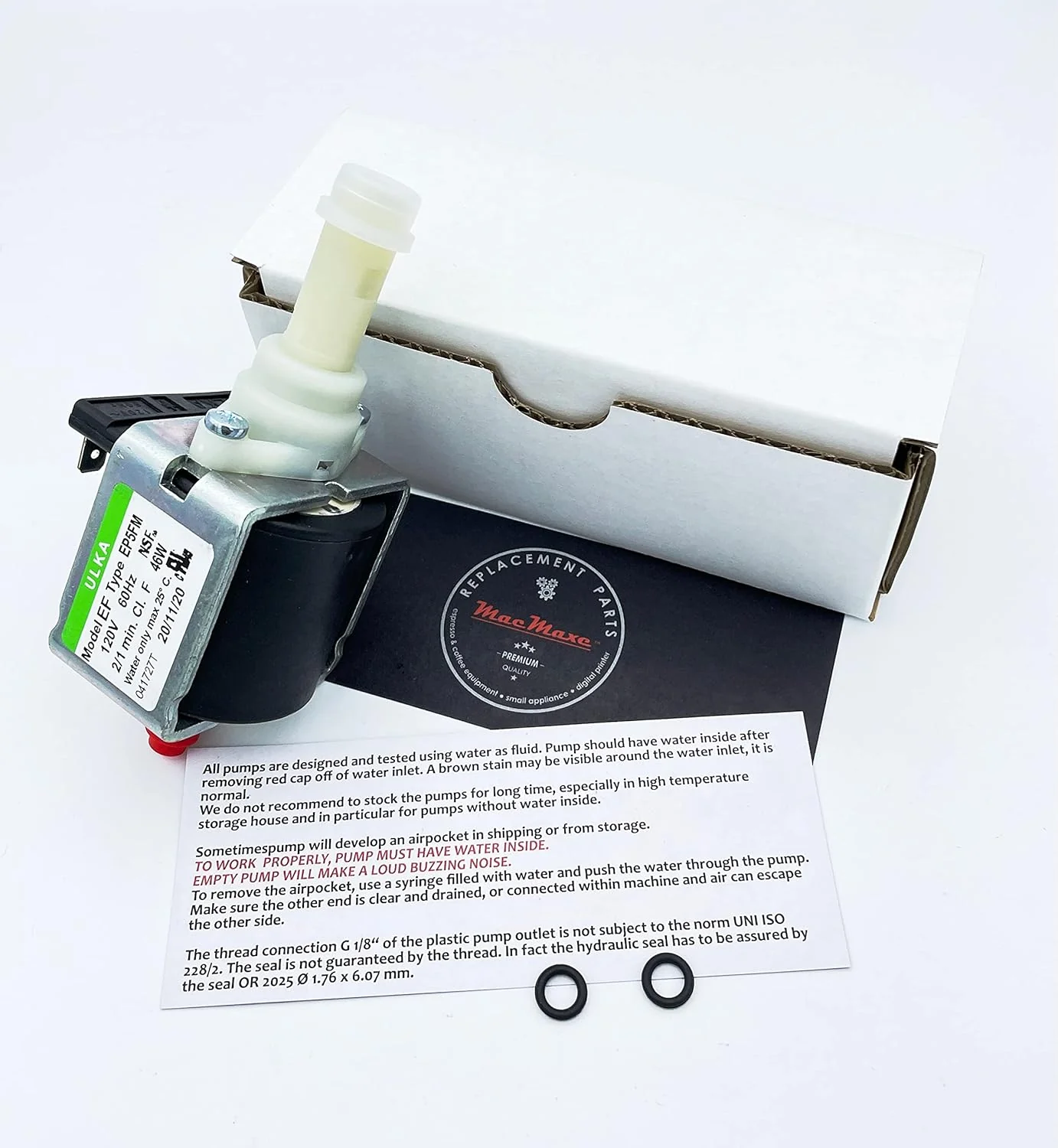 EP5FM | 46W ULKA Water Pump with Thermostat for espresso makers - Inhomebuy