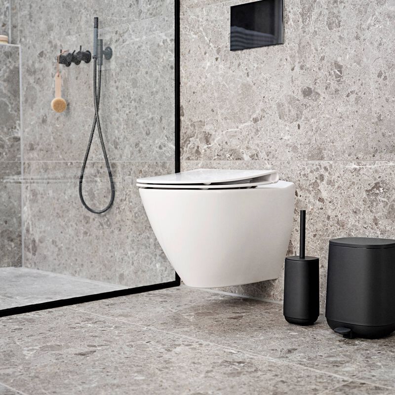 Time Toilet Brush Black - Inhomebuy