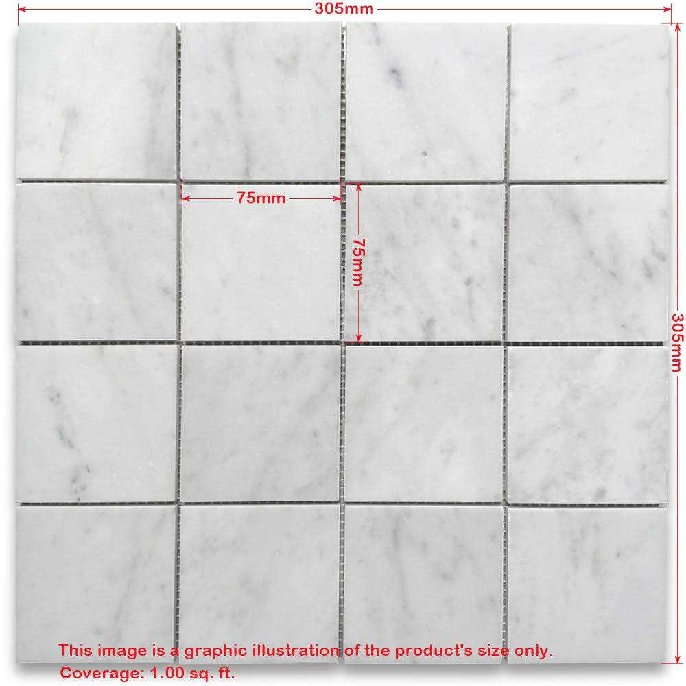 Mosaic Tile Outlet MTO0295 Classic 1X1 Stacked Squares Cobalt Blue Glossy Glass Mosaic Tile - Inhomebuy