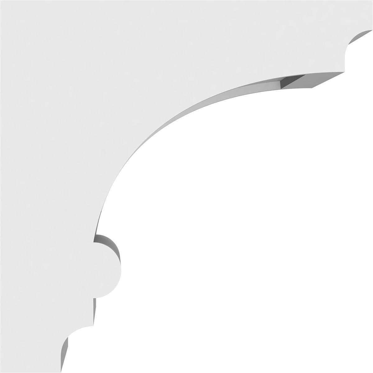 Diane Standard Architectural Grade PVC Corbel Ekena Millwork CORP - Inhomebuy