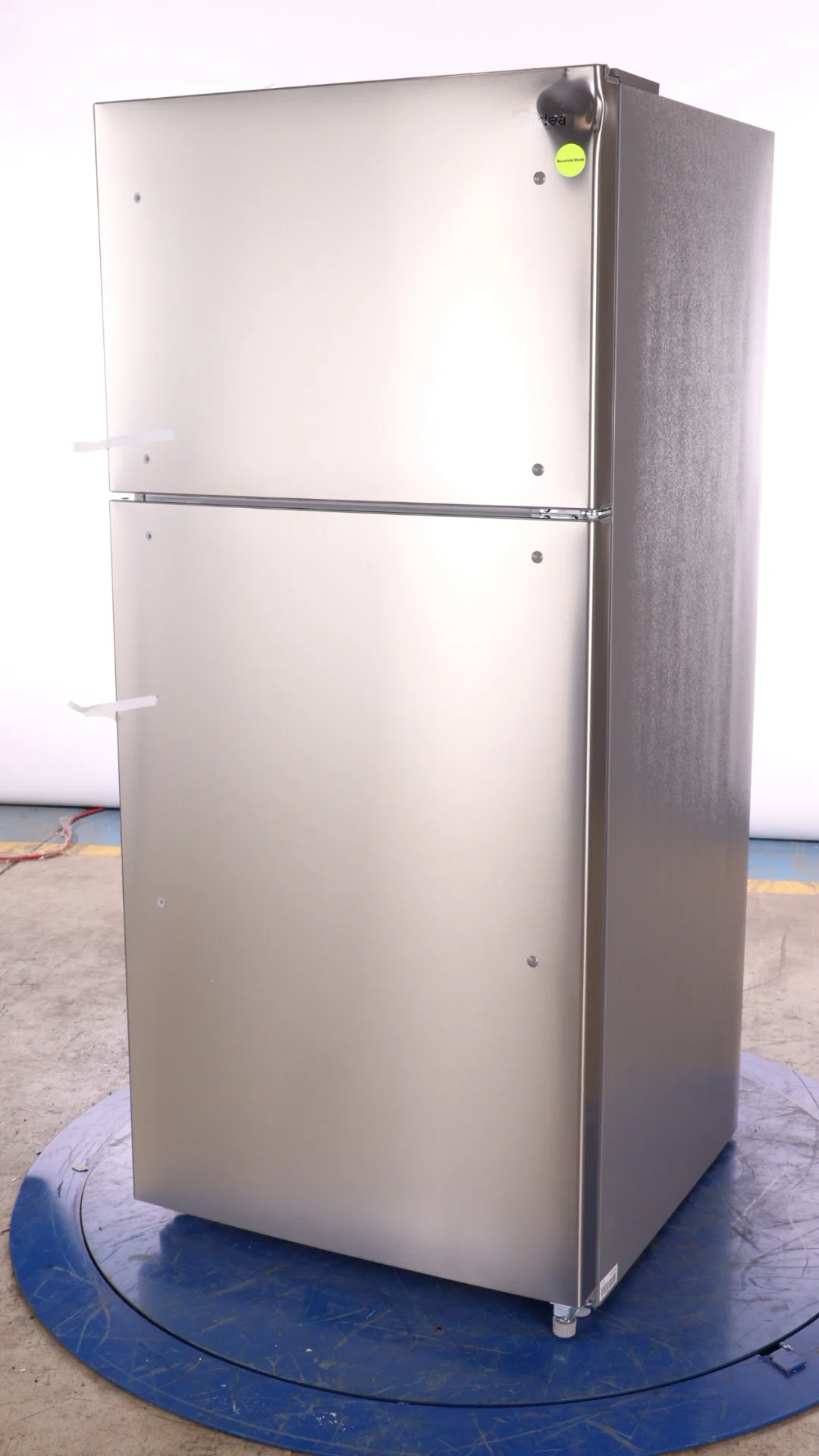 Midea 30 in. 18 cu. ft. Stainless Steel Top Mount Refrigerator - MRT18B2ASL - Inhomebuy