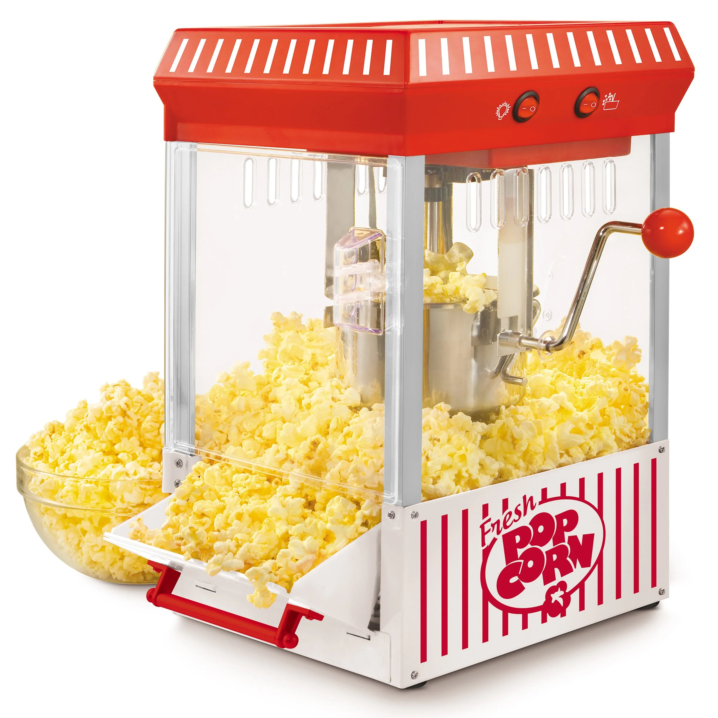 2.5-Ounce Popcorn Cart - 48 Inches Tall - Inhomebuy