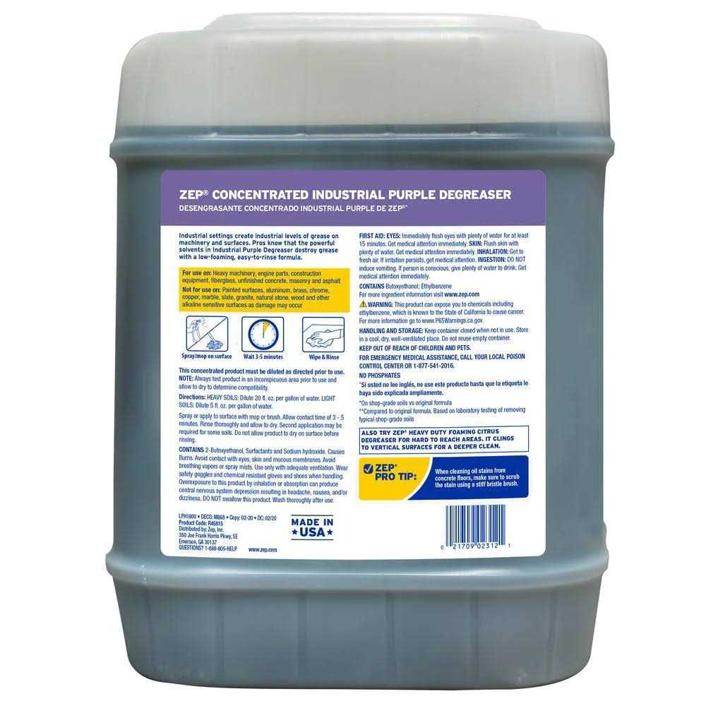 Zep High-Traffic Floor Polish - Inhomebuy