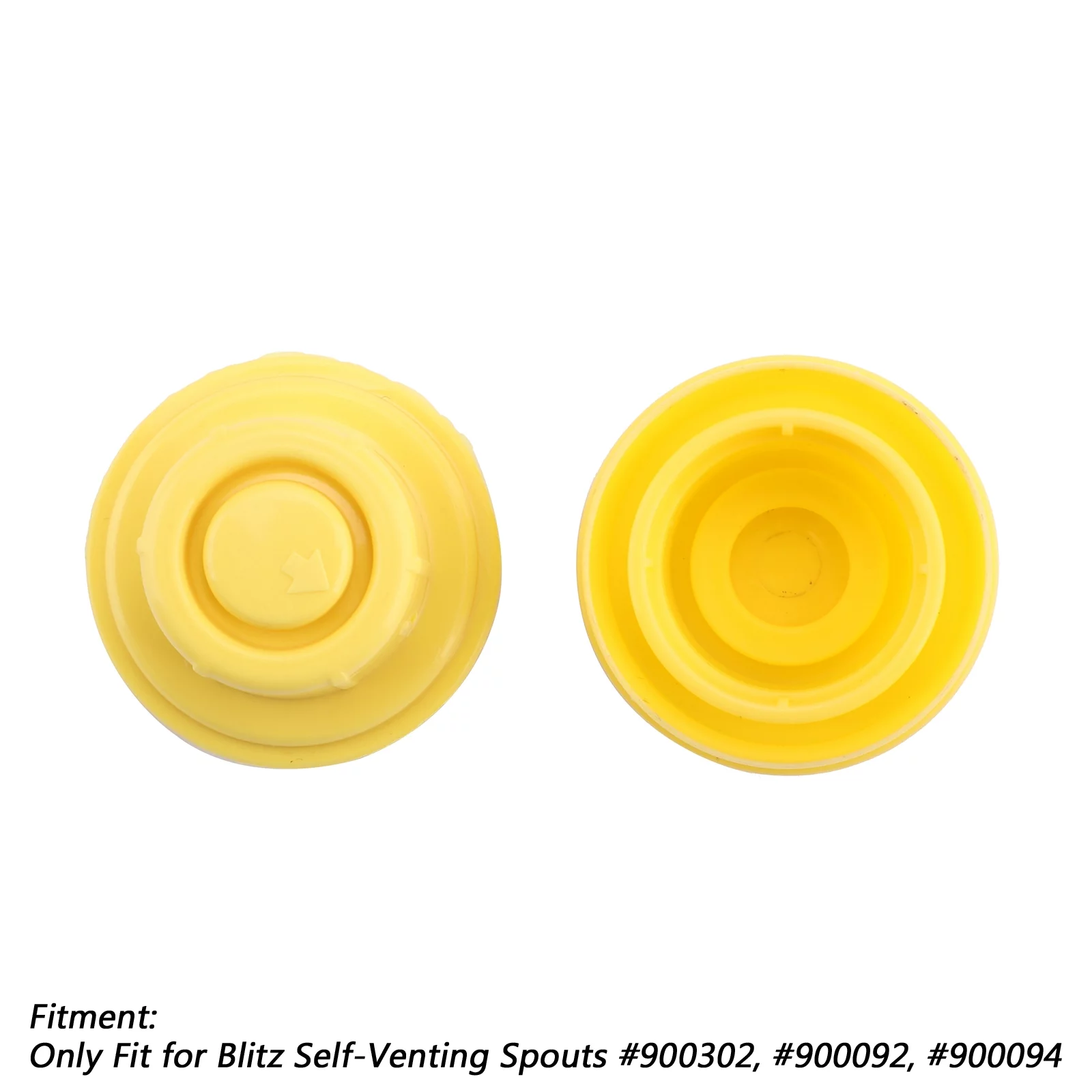10x Replacement YELLOW SPOUT CAP Top For BLITZ Fuel GAS CAN 900302 900092 900094 - Inhomebuy