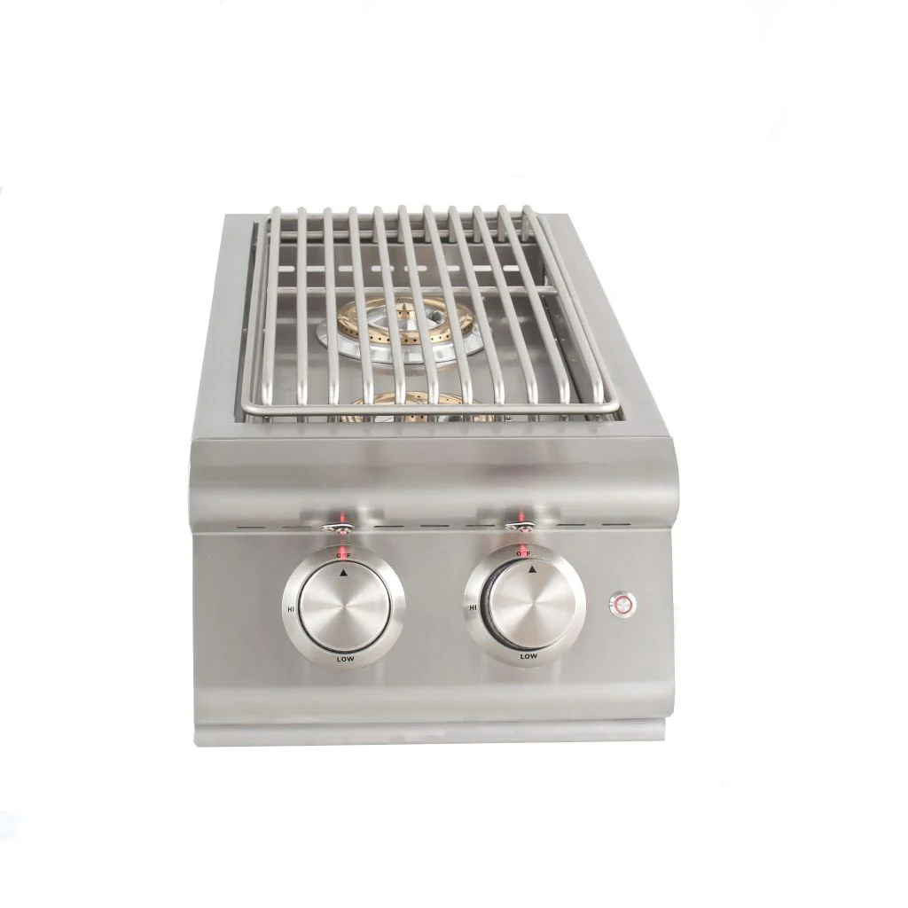 Blaze Premium LTE Double Side Natural Gas Burner with Lights, BLZ-SB2LTE-NG - Inhomebuy