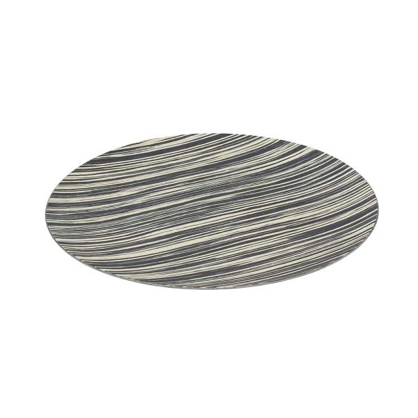 Linea Serving Sottopiatto 33cm Grey - Inhomebuy