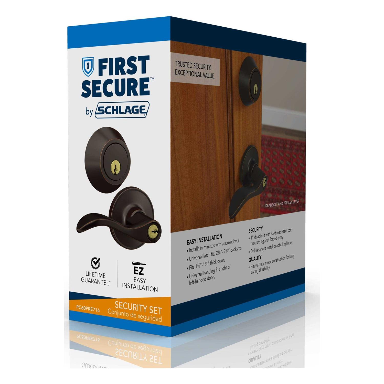 Schlage Cylinder Deadbolt - Inhomebuy