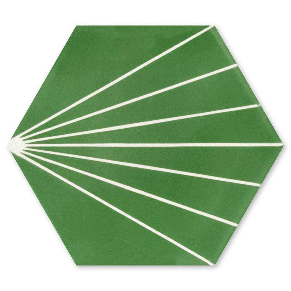 Villa Lagoon Tile Spark C 8 in. x 9 in. Cement Handmade Floor and Wall Tile LH-SPAR3-S - Inhomebuy