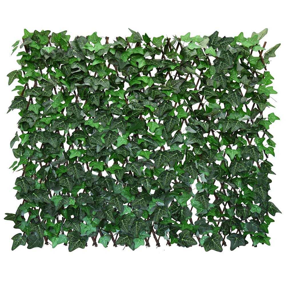 GLANT Expandable Fence Privacy Screen for Balcony Patio Outdoor,Decorative Faux Ivy Fencing Panel,Artificial Hedges - Inhomebuy