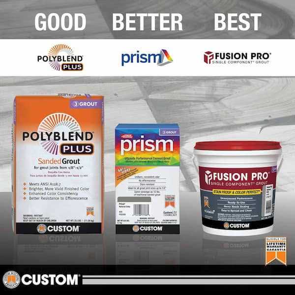 Custom Building Products Prism 17 lb Grout - Inhomebuy