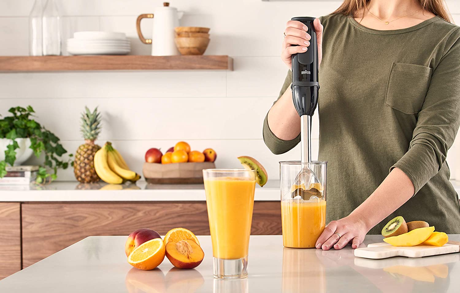 Braun MultiQuick 5 Vario Hand Blender: 400W, 21 speeds, black | MQ5000 - Inhomebuy