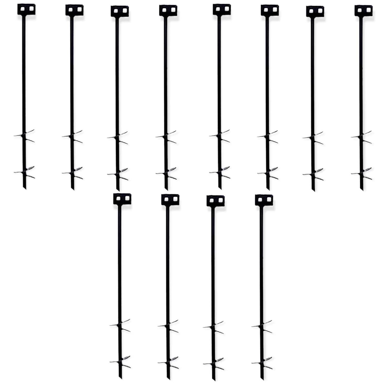 OTI 3/4 x 30 Mobile Home Double Disk Earth Auger Anchor - Inhomebuy