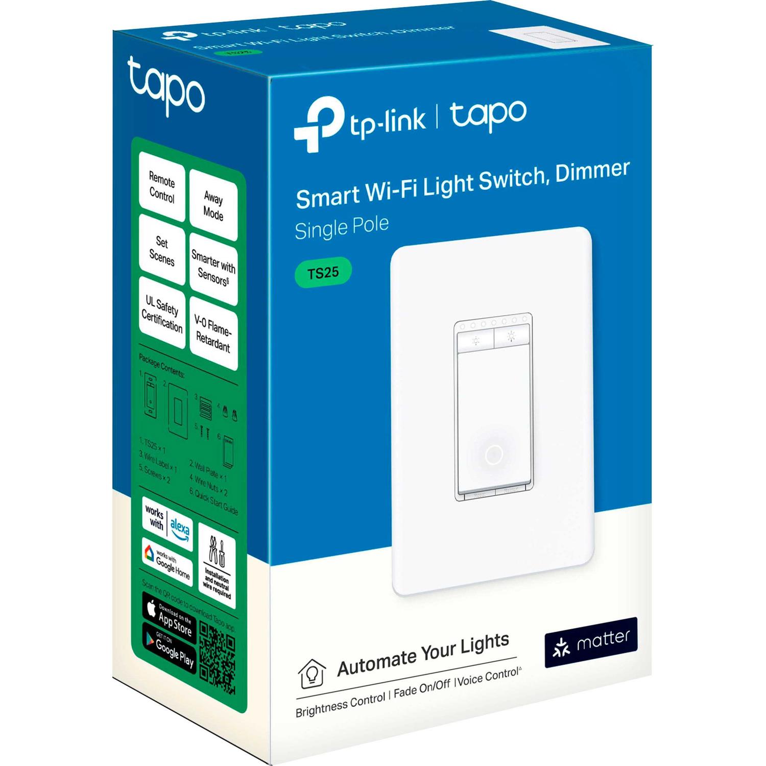TP-Link TAPO S200D Smart Remote Dimmer Switch - Inhomebuy