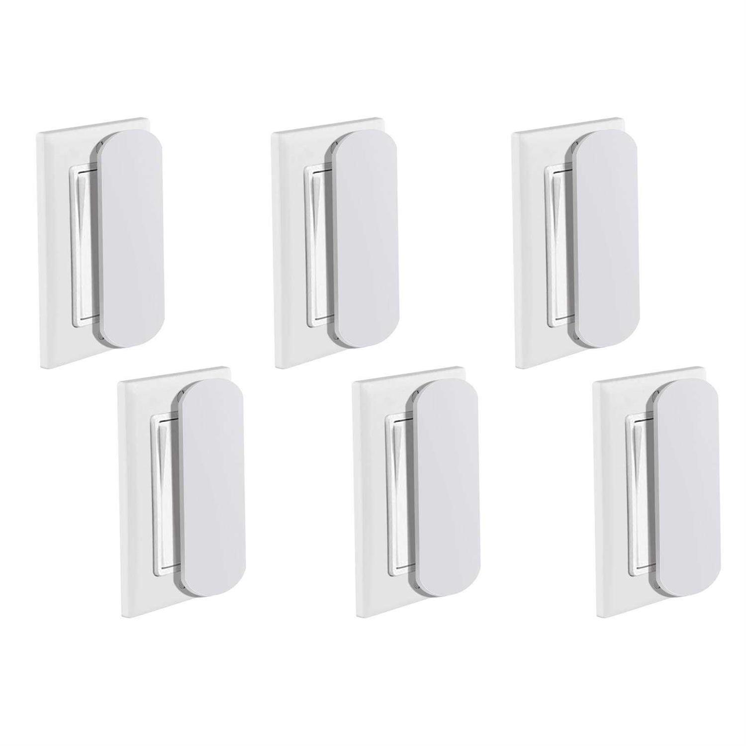 Mvtoe Magnetic Switch and Outlet Cover Light Switch Guards for Flat Mo - Inhomebuy