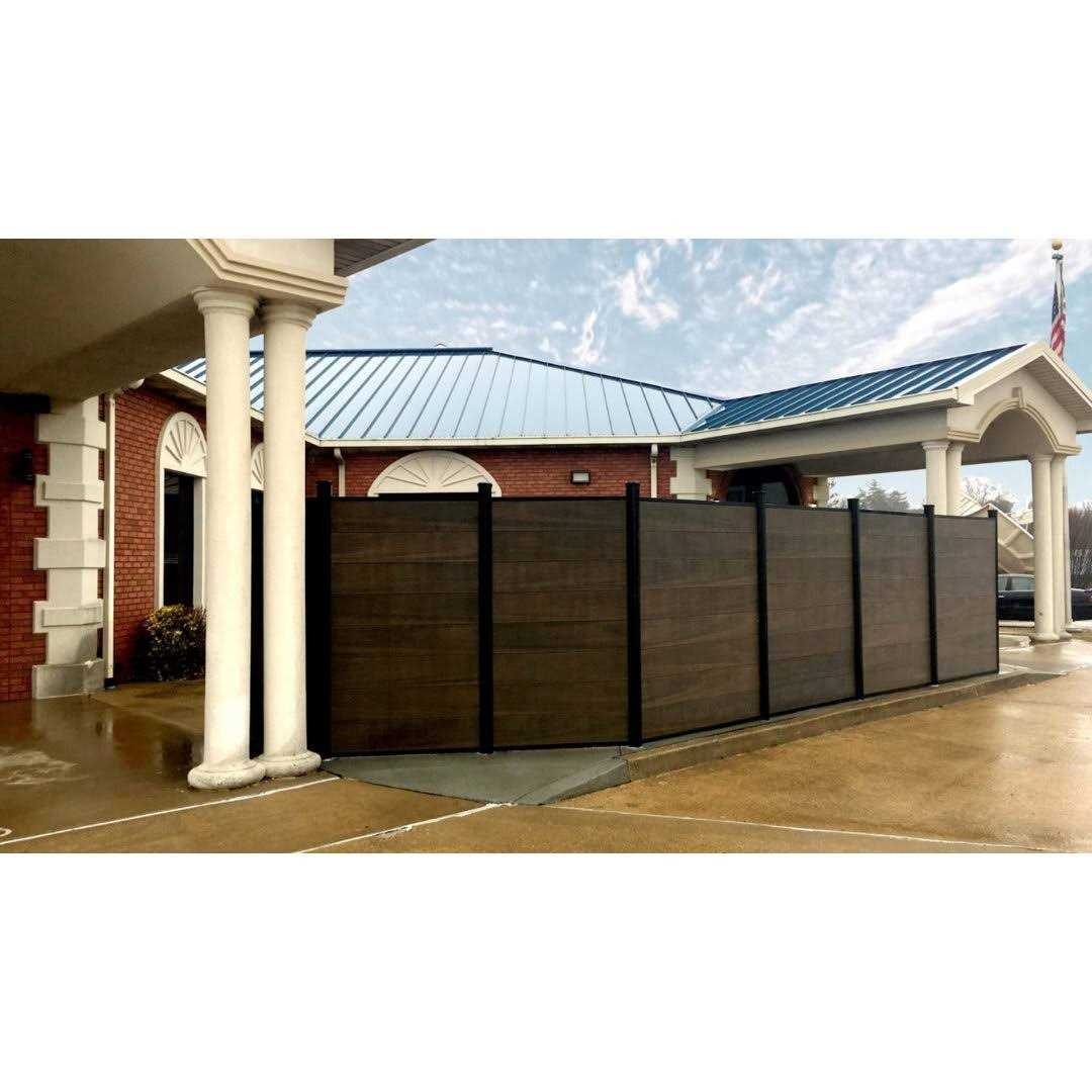 Fortress Building Products Evolver 70 in. x 8.5 in Brown Capped Composite Boards for Fence Panel - Inhomebuy