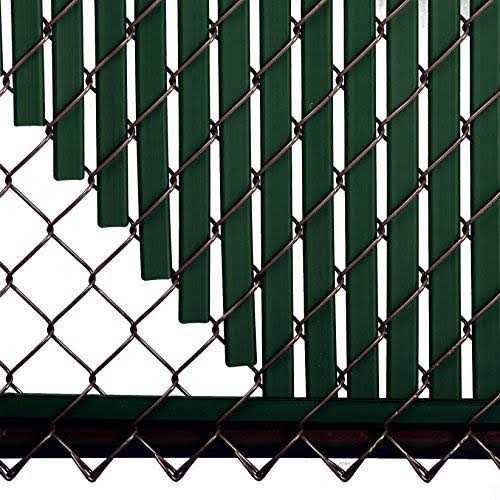 Made in America Tube Slats Privacy Inserts for Chain-Link Fence - Inhomebuy