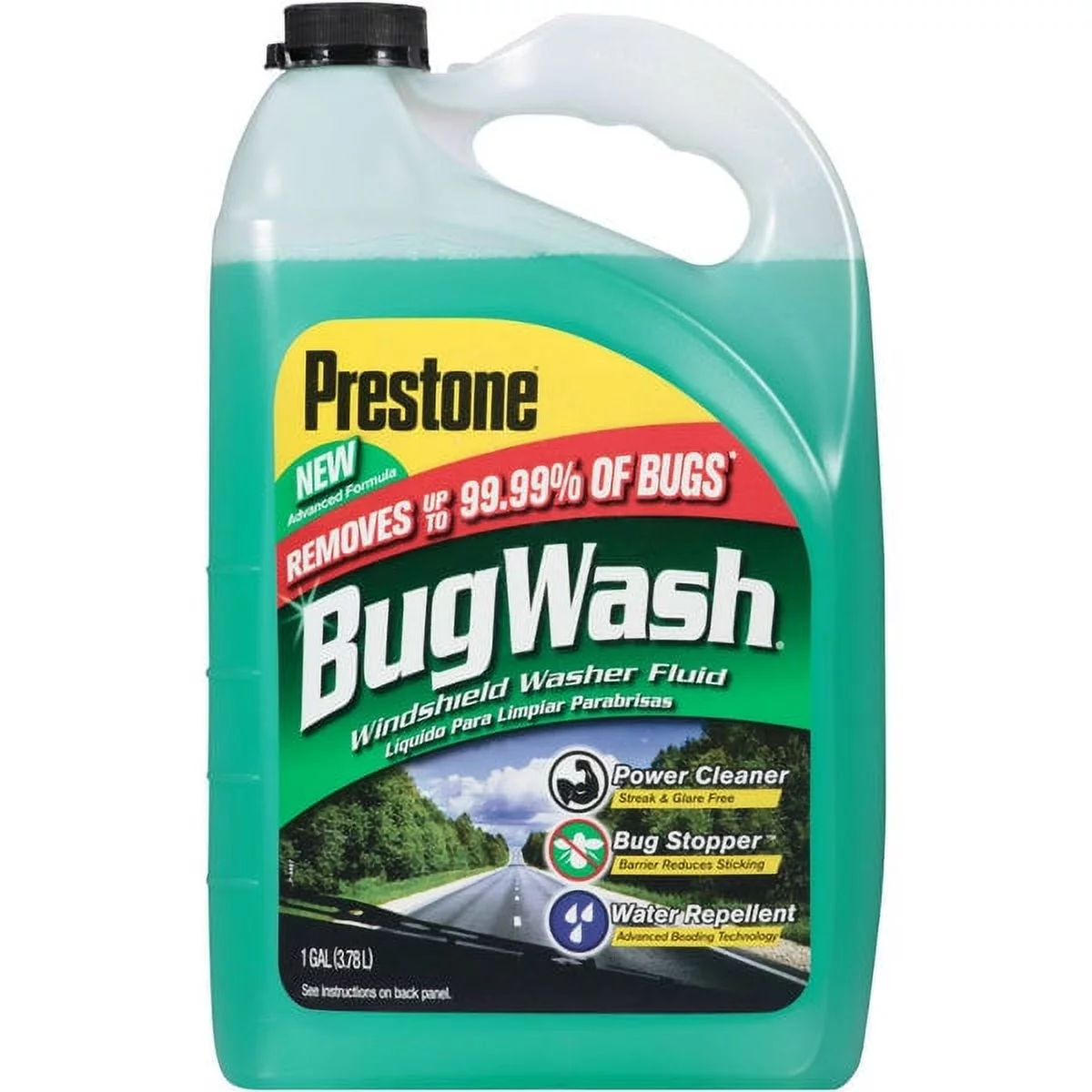 6 PC,Prestone Products AS657 Bug Wash Windshield Washer Fluid, 1-Gallon - Inhomebuy
