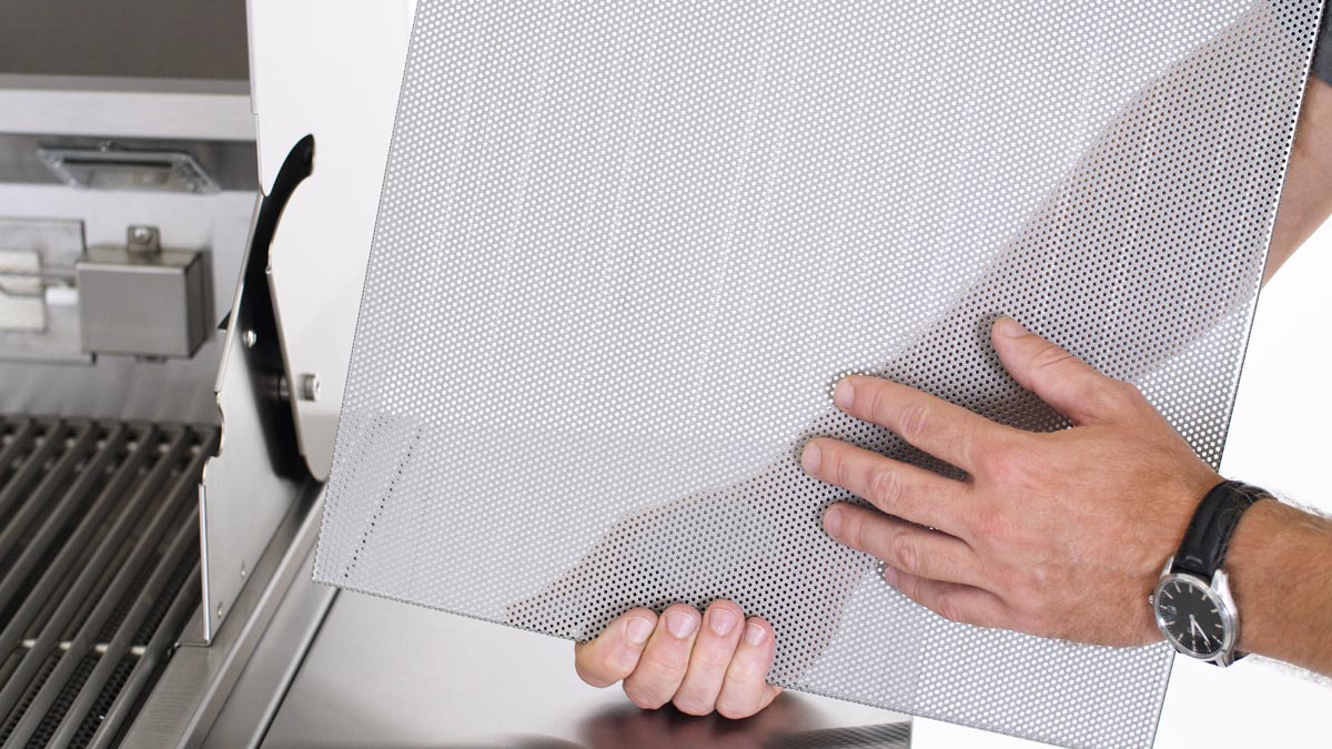 Blaze 5-Burner Grill Drip Pan Flame Guard, BLZ-5-DPFG - Inhomebuy