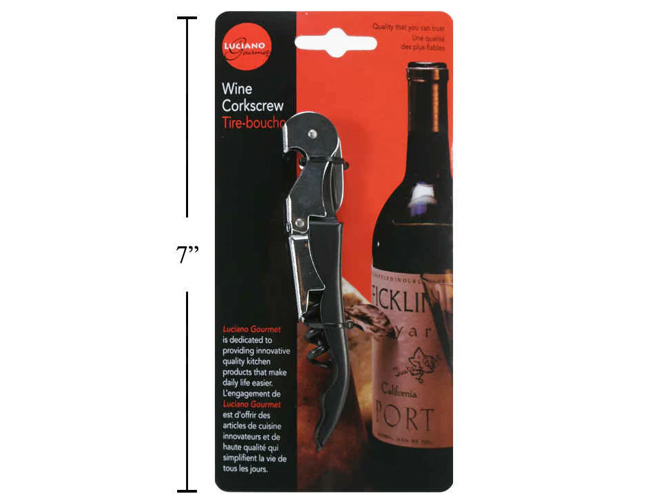 L. Gourmet Wine Corkscrew | 70250 - Inhomebuy