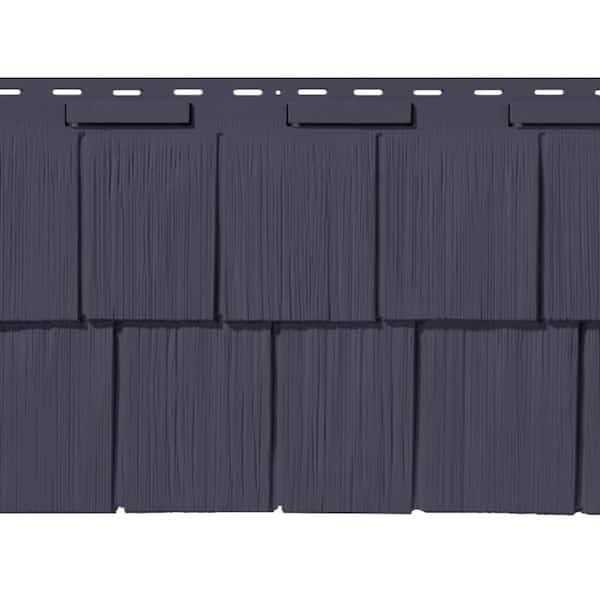 Novik Shake RS 14.5 in. x 48.75 in. Rough Sawn Shake Plastic Shake Vinyl Siding - Inhomebuy